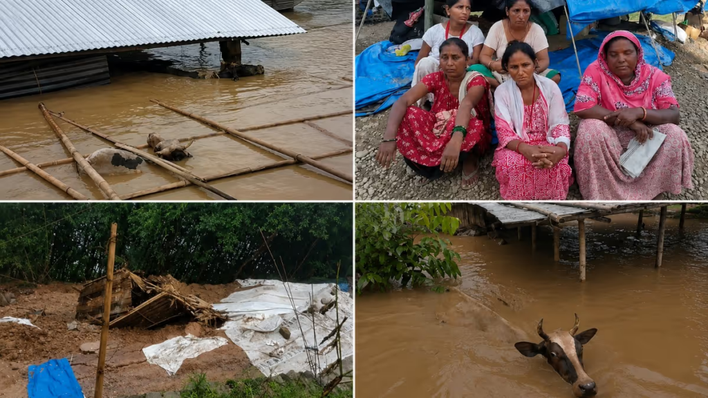 Heartbreaking Assam Floods: Nepalikhuti Village Lost Everything