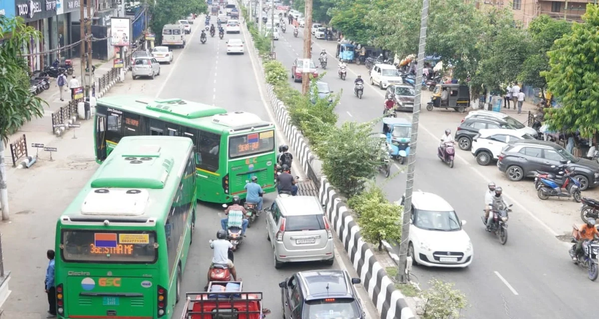 Strict Guwahati DCP Rules: Drive Left, No Overtaking for Green Buses