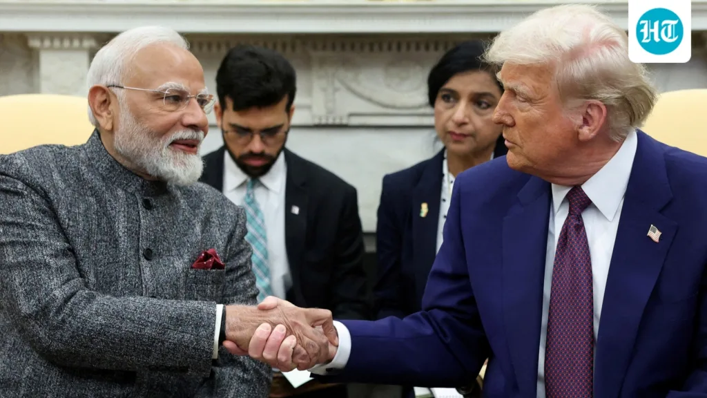 Trump Slams Russia Sanctions Bill Threatening 100% India Tariffs