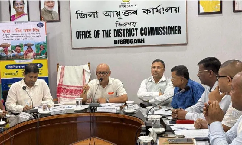 Assam: Sushanta Borgohain Inspects Dibrugarh Development & Welfare