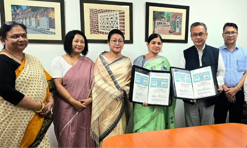 Transformative MoU: Dhanamanjuri University & Miranda House in Manipur