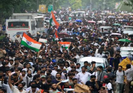 Fact-check: Sunita Williams & Naseeruddin Shah at Delhi CJP Protest?