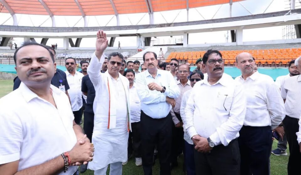 Tripura CM Rushes Completion of First Intl Cricket Stadium, Seeks BCCI