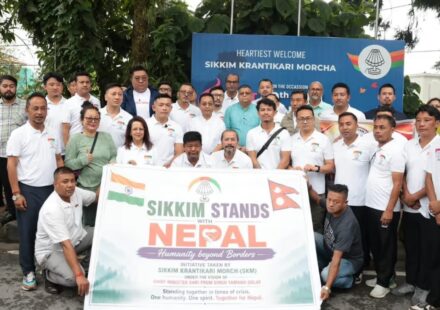 Sikkim Launches 'Sikkim for Nepal' Relief for Flood, Landslide Victims