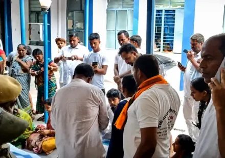 লখিচৰাইৰ অশোকধাম মন্দিৰত ভয়াবহ পদপিষ্ট; কমেও ৭ নিহত, বহু আহত