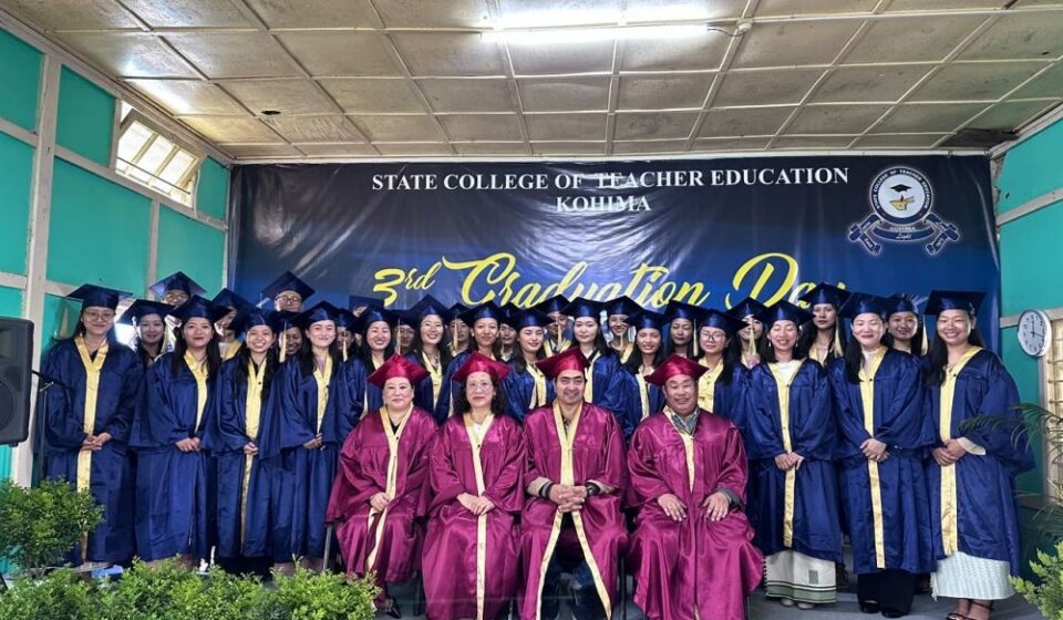 SCTE Kohima Triumphs: 3rd Graduation Day for B.Ed Class of 2026