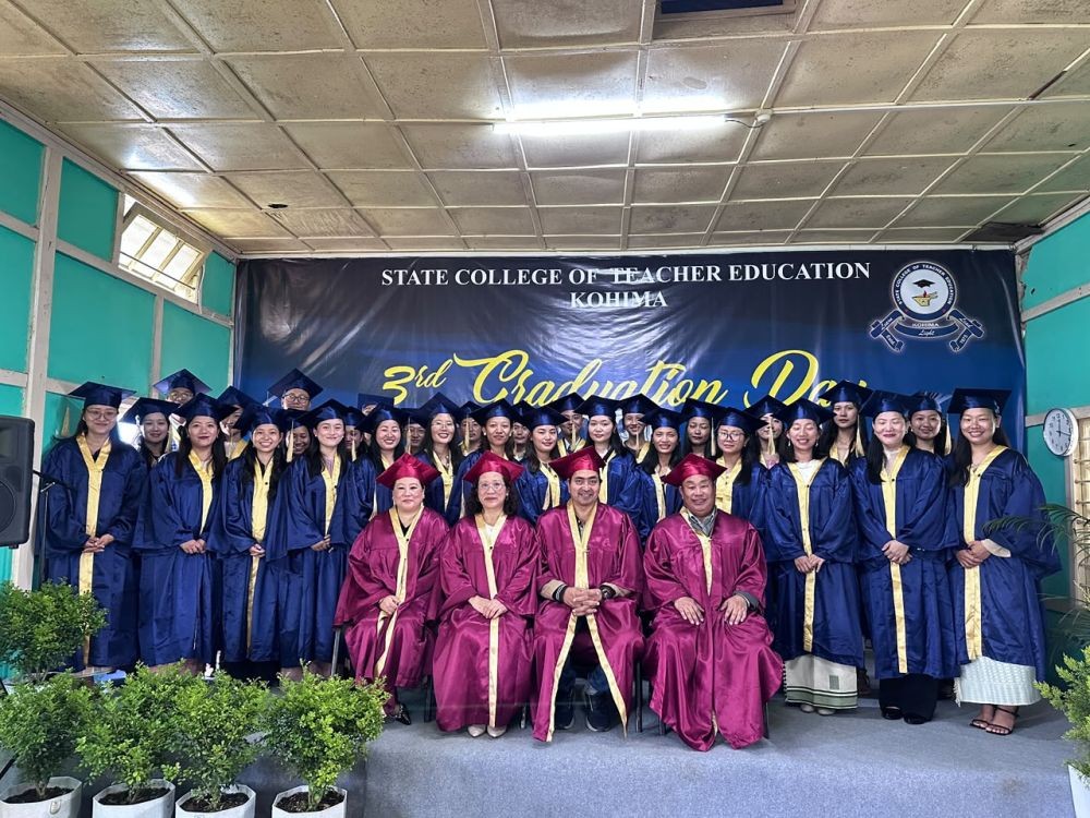 SCTE Kohima Triumphs: 3rd Graduation Day for B.Ed Class of 2026