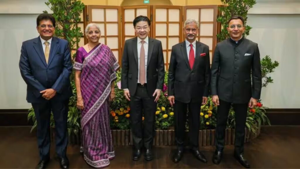 Lawrence Wong Hosts Indian Ministers at Key 4th India-Singapore Talks