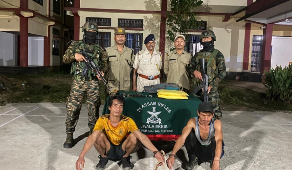 Arunachal Drug Bust: Two Myanmar Men Caught with Suspected Brown Sugar