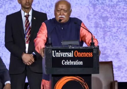 Mohan Bhagwat in Toronto: India's Bold Vision — 'Vishwaguru, Not Mahashakti'