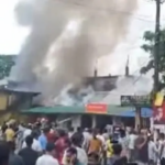 Golaghat Fire: Bokakhat Market Engulfed, Rescue Underway