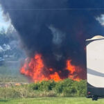 US F-16 Fighter Jet Crashes in Michigan, Bursts Into Massive Flames