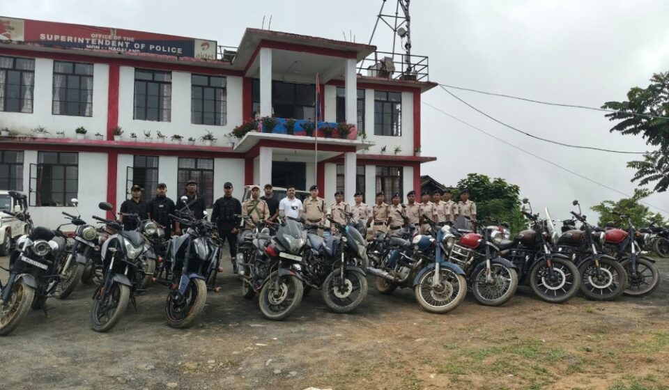 Shocking Recovery: Mon Police Recover 30 Stolen Two-Wheelers