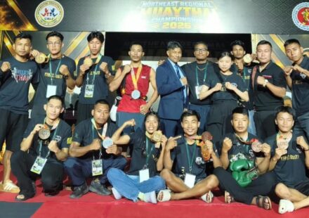 Nagaland Dominates with 6 Golds at Northeast Muaythai Championship
