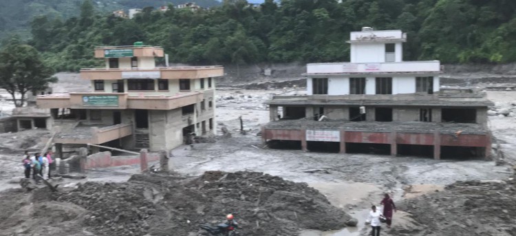 Nepal Flash Floods: Nuwakot Residents Race Back for Essentials