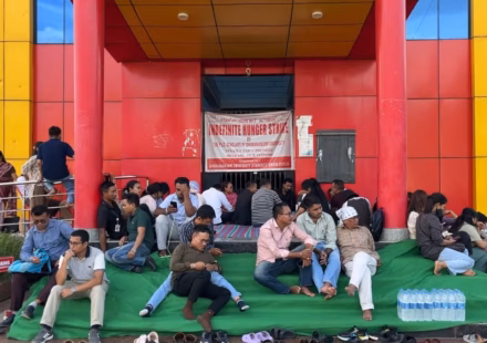 DMU PhD Hunger Strike Day 6: Students Accuse Manipur Govt of Neglect