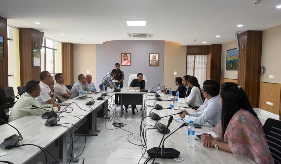 NDB Officials Review Water Projects with Manipur Deputy CM