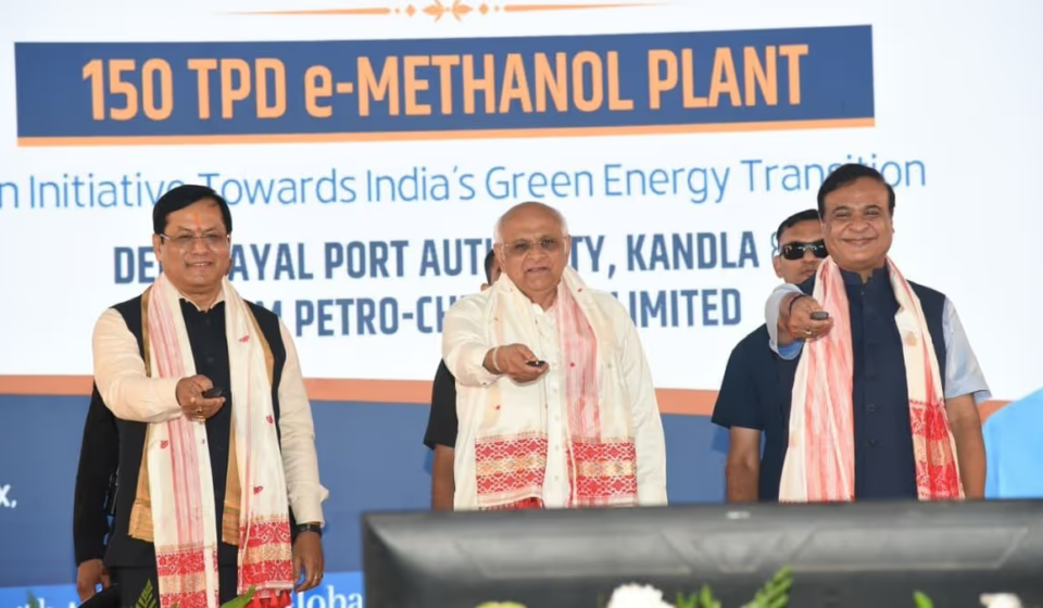 Assam, Gujarat Join Hands as Green E-Methanol Plant Opens in Kandla