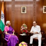 Manipur CM Meets Sitharaman for Crucial Talks on State Finances