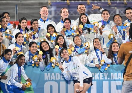 President Murmu Hails Women’s Hockey Team’s Asian Games Gold Triumph