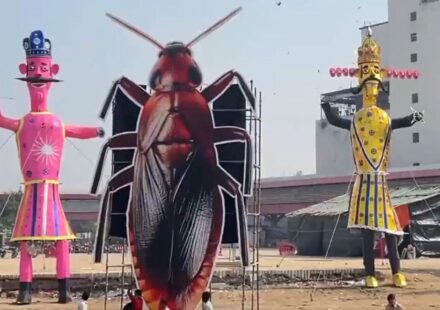 CJP 'Free Publicity' Jibe Fuels Delhi Ramlila Cockroach Effigy Row