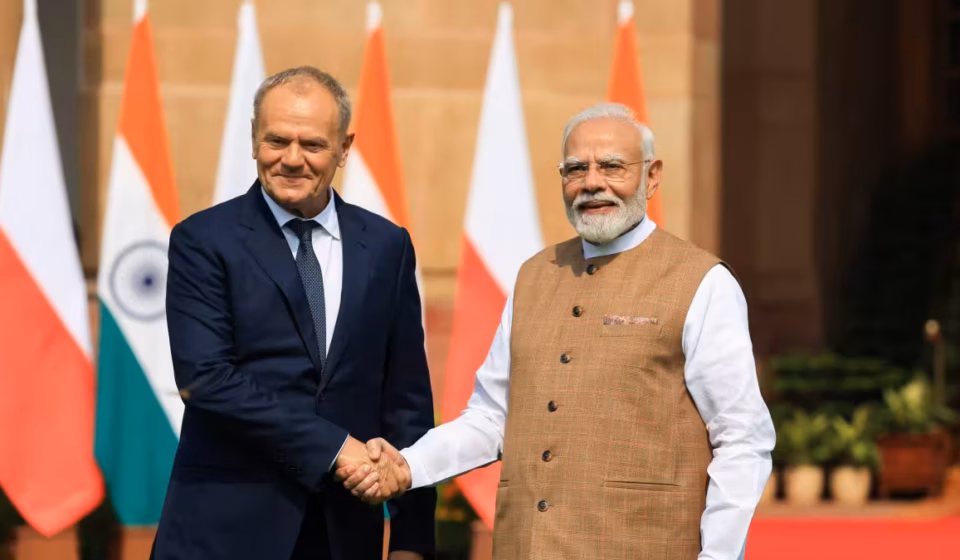 'Our Drones Were Very Useful': Tusk Woos India With Defence Exports