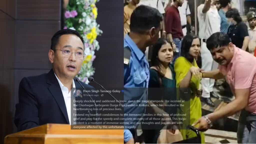 Sikkim CM Prem Singh Tamang Mourns Kolkata Stampede Victims