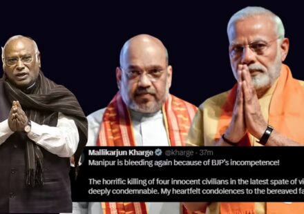 'How Many More Lives?' Kharge Slams Modi, Shah Over Manipur Violence