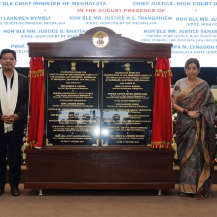 Meghalaya Lays Foundation Stones for Law University, Judicial Academy