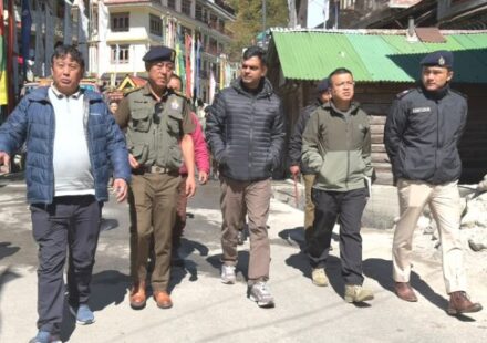 Mangan District Administration Conducts Joint Inspection in Lachen and Thangu