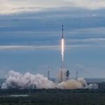 SpaceX Falcon 9 Booster Lands at LZ-40 After Crew-13 ISS Launch