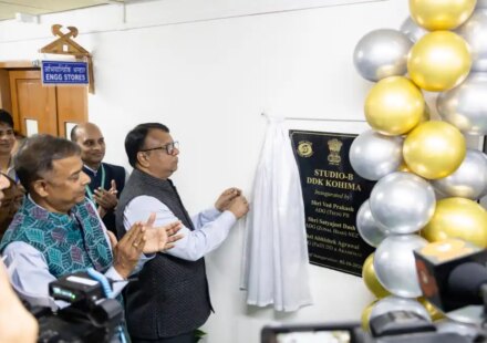 Nagaland Doordarshan Kendra Unveils State-of-the-Art Studio
