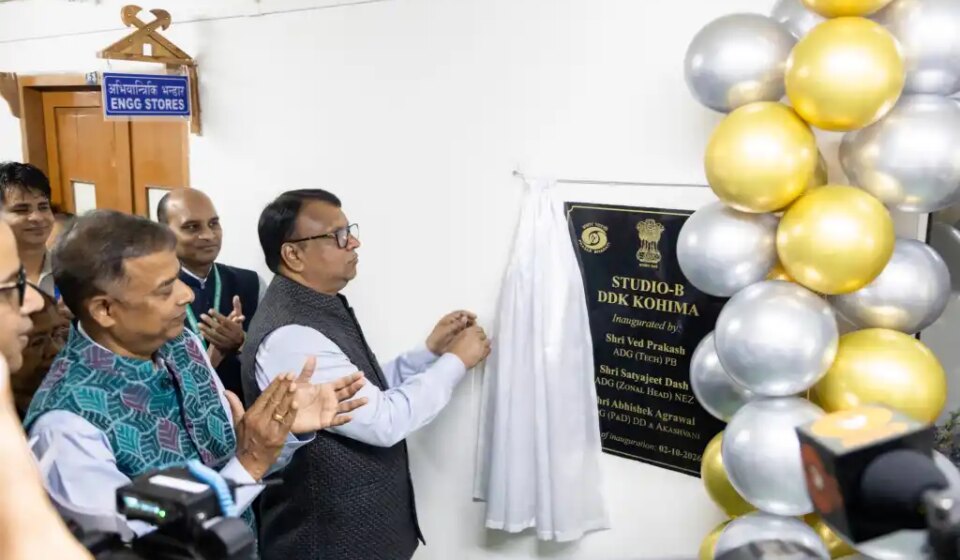 Nagaland Doordarshan Kendra Unveils State-of-the-Art Studio