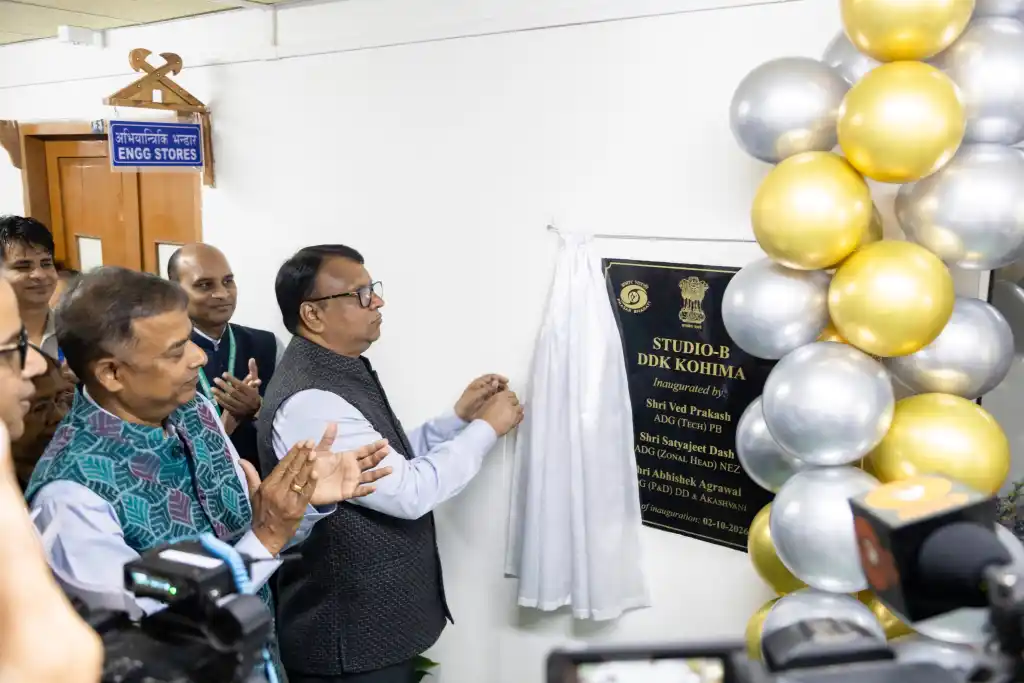 Nagaland Doordarshan Kendra Unveils State-of-the-Art Studio