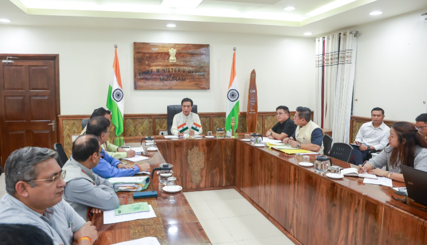 Mizoram CM Reviews 230-km Sairang-Myanmar Railway Corridor