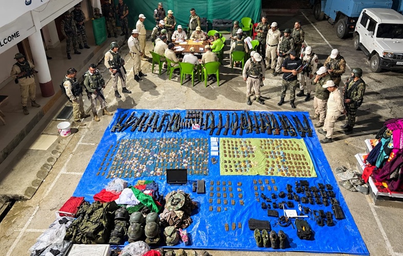 Manipur Forces Seize Kuki-Zo Camp at Sinai; Only 1 of 159 Cadres Found