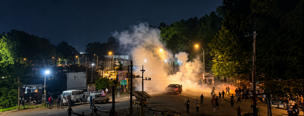 NHPC Office Torched as Arunachal Siang Dam Protest Turns Violent