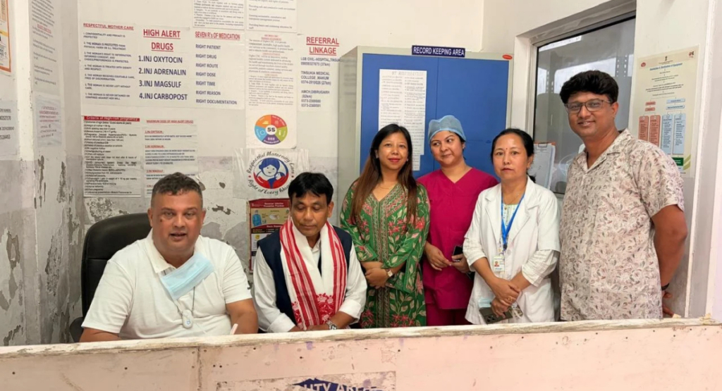 Assam NHM Inspection Exposes Under 5 Inpatients at Digboi AOD Hospital