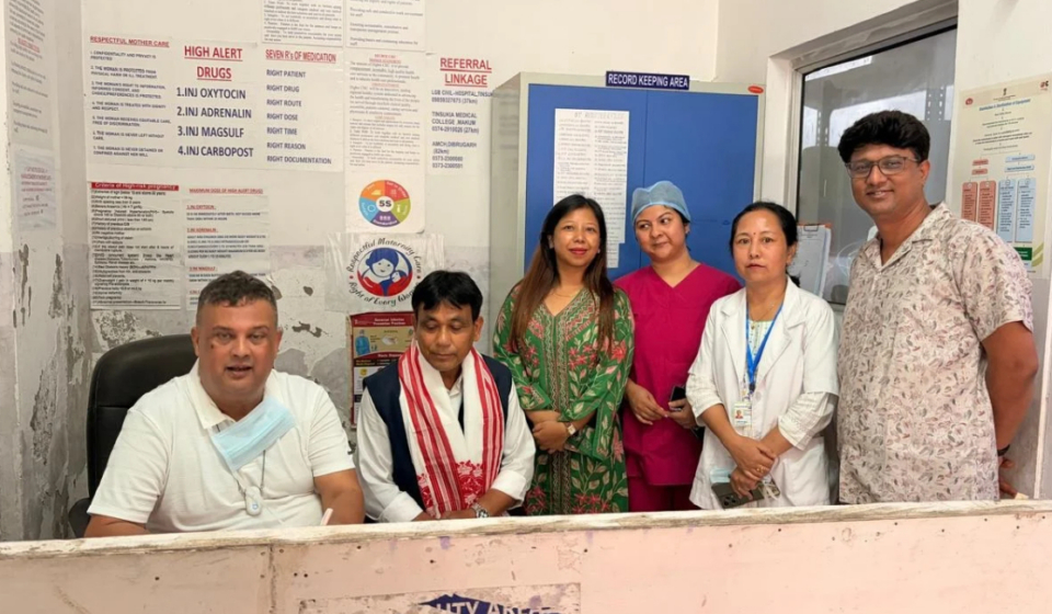 Assam NHM Inspection Exposes Under 5 Inpatients at Digboi AOD Hospital