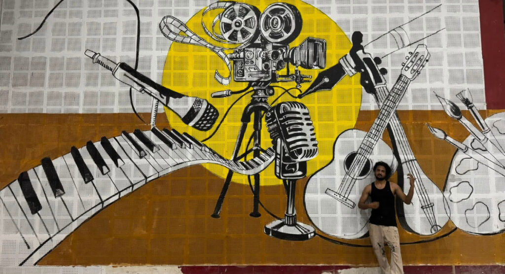 Graffiti Artist Neelim Mahanta Detained in Assam Over Property Damage