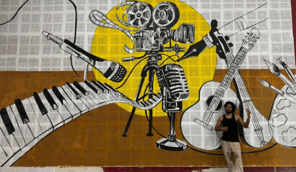 Graffiti Artist Neelim Mahanta Detained in Assam Over Property Damage