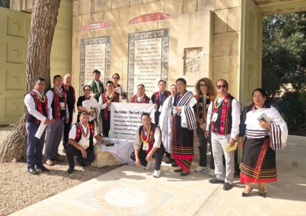 Historic: Nagaland Unveils Tenyidie Lord's Prayer in Jerusalem