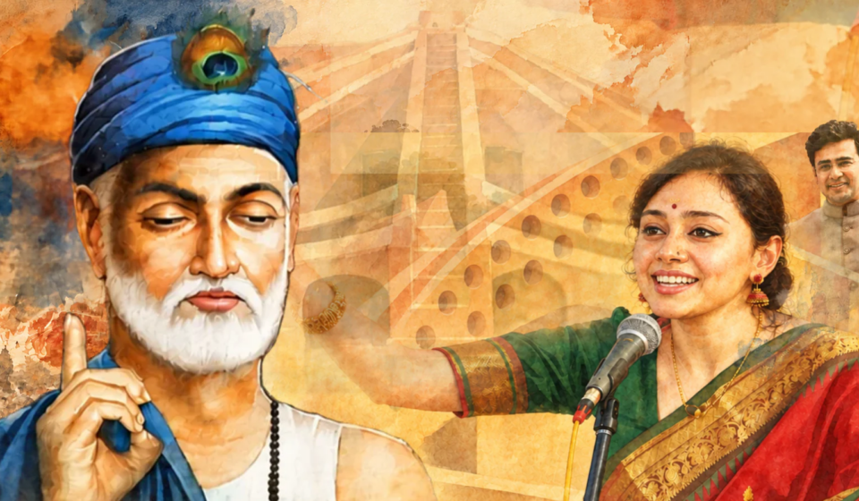 Tejasvi Surya's Wife Sivasri's Kabir Bhajan & Jantar Mantar Meaning