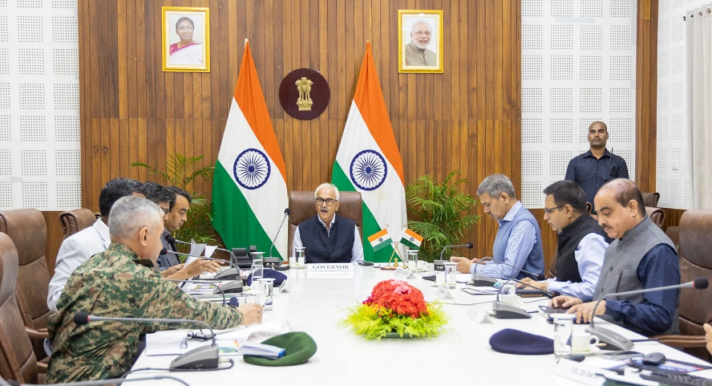 Manipur Governor Reviews Rs 31,000-Crore Indo-Myanmar Border Fencing
